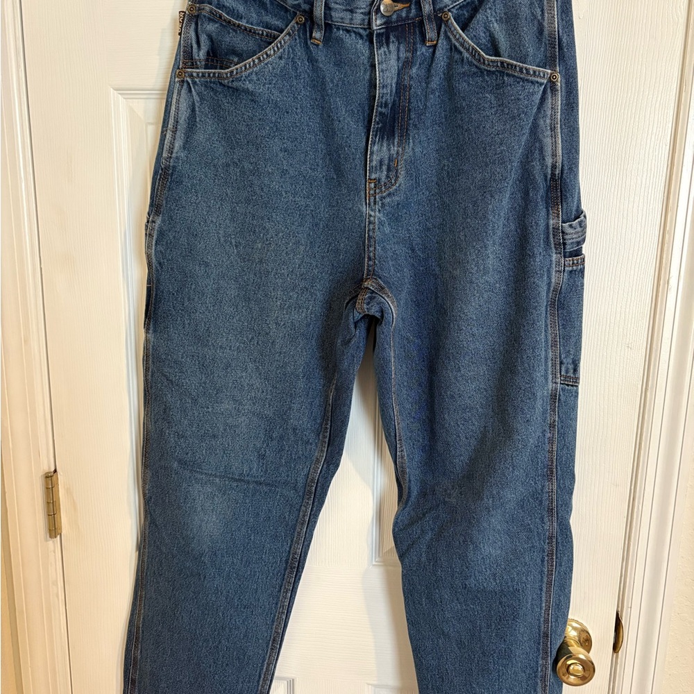 Men's Relaxed Fit Blue Jeans Gravel Gear